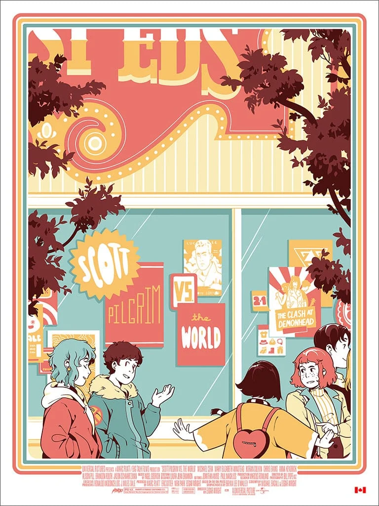 Scott Pilgrim vs. the World Poster - Rosemary Valero-O'Connell