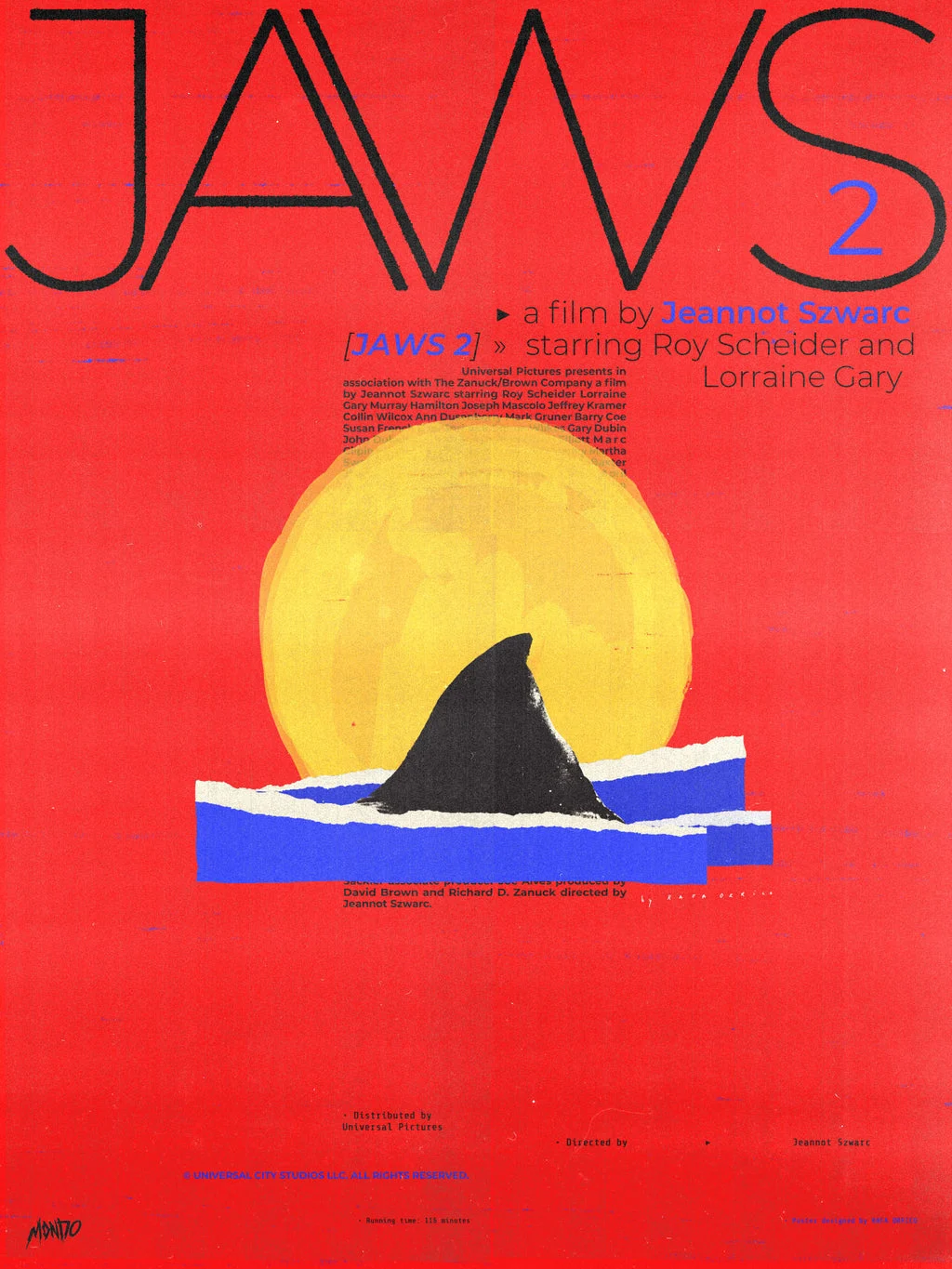 Jaws 2 Poster - Rafa Orrico