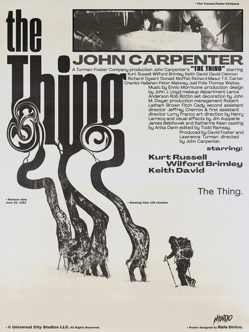The Thing (Version 1) Poster - Rafa Orrico