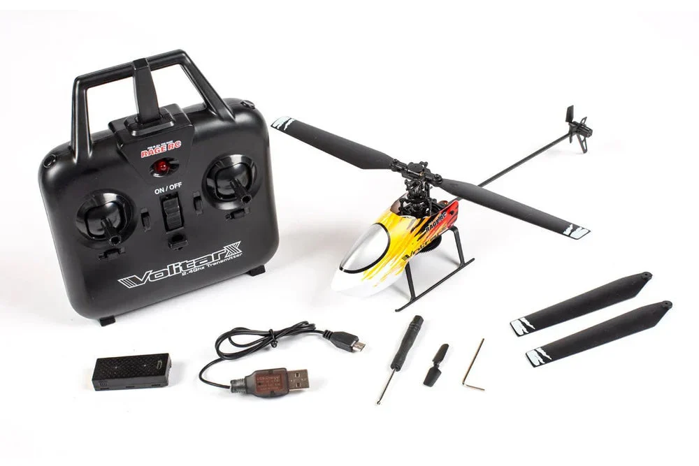 Volitar X RTF Micro Heli with Red Canopy - Rage RC