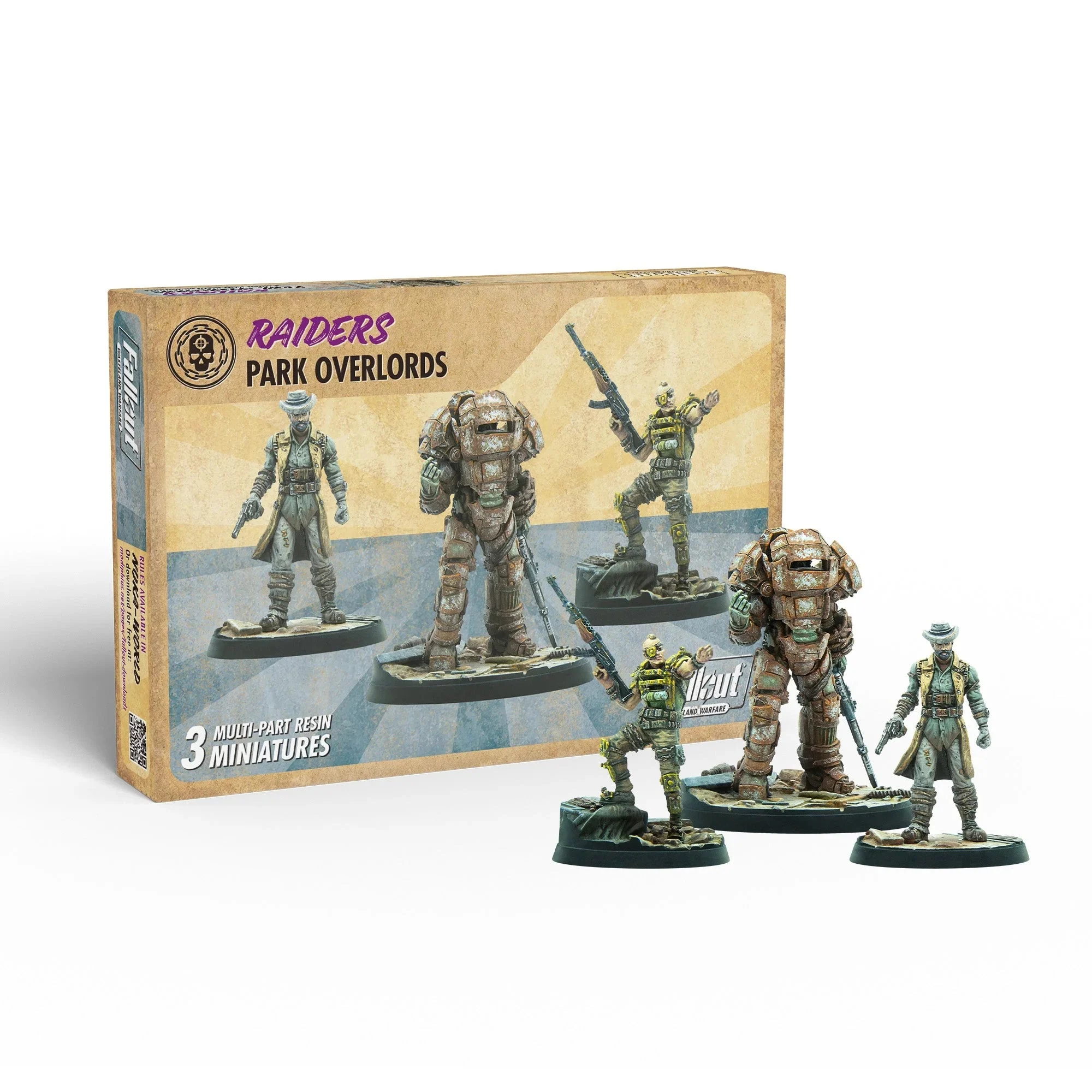 Fallout: Wasteland Warfare – Raiders: Park Overlords - Modiphius