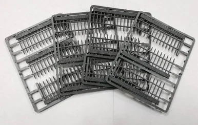 SCENERY: 28mm Iron Railings (4 frames) - RENRENRAIL