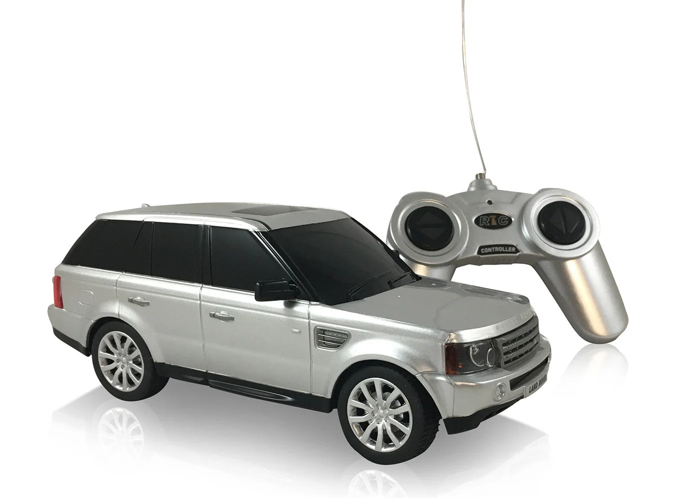 Land Rover Range Rover Sport (Silver) 1/24 Scale Radio Controlled Model Car - Rastar