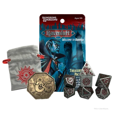 Sirius Dice SDZ2006-01 Dungeons & Dragons Castle Ravenloft Treasure Packs