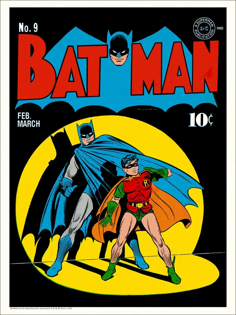 Batman 9 Poster - Fred Ray and Jerry Robinson