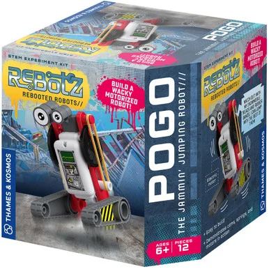 Thames & Kosmos 552002 ReBotz: Pogo - The Jammin Jumping Robot