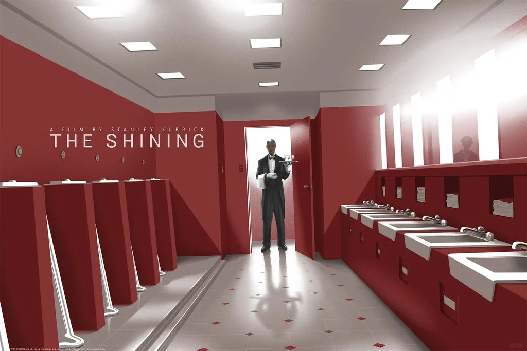 The Shining (The Red Bathroom) Poster - JC Richard