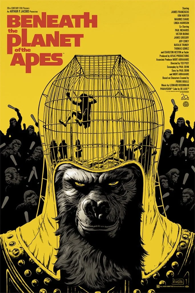 Beneath the Planet of the Apes Poster - Paolo Rivera