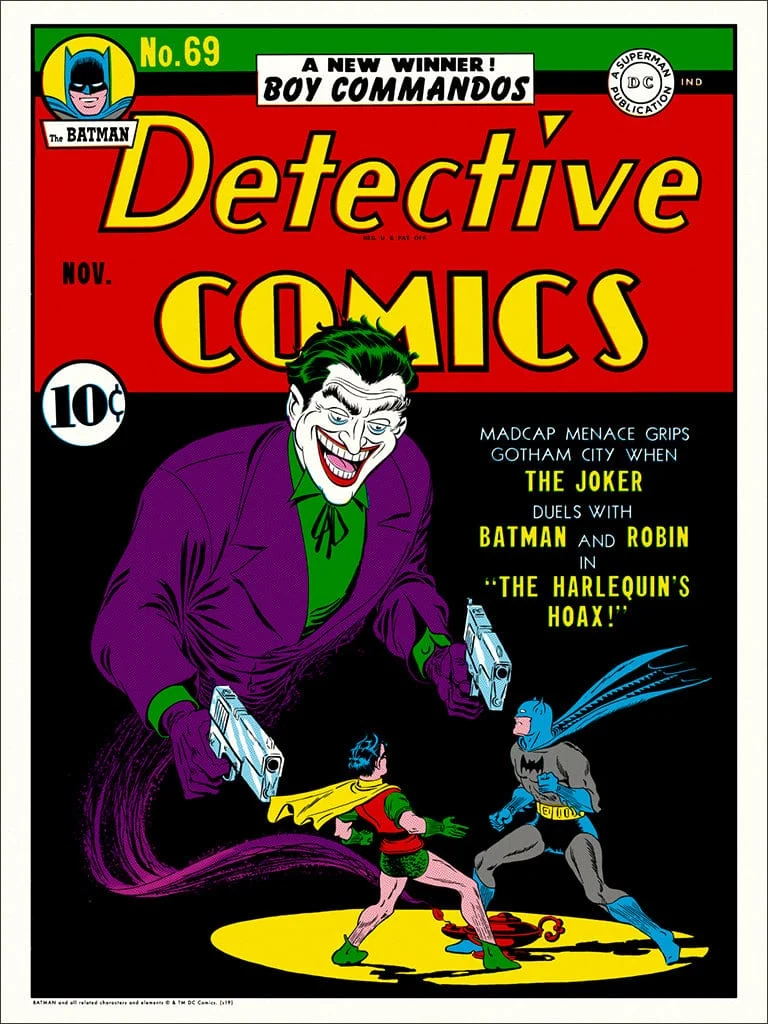 Detective Comics 69 Poster - Jerry Robinson