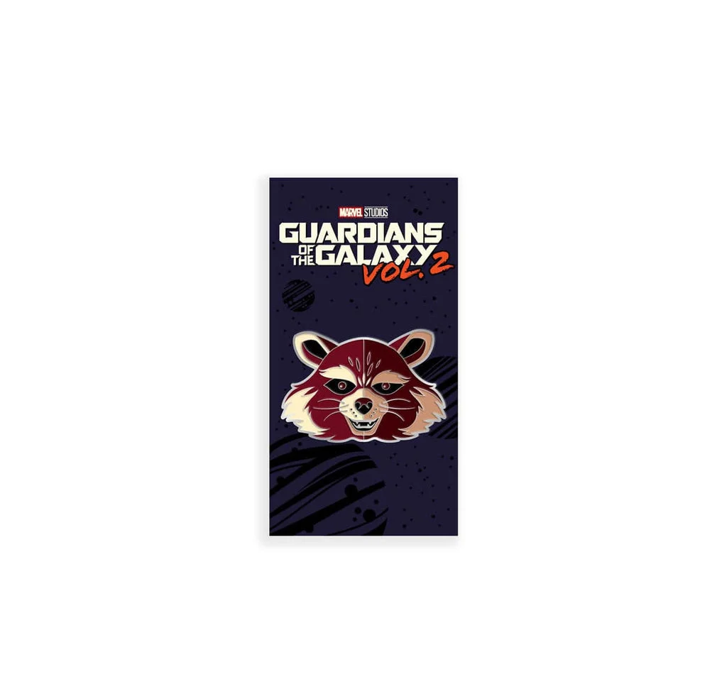 Rocket Raccoon Enamel Pin - Tom Whalen