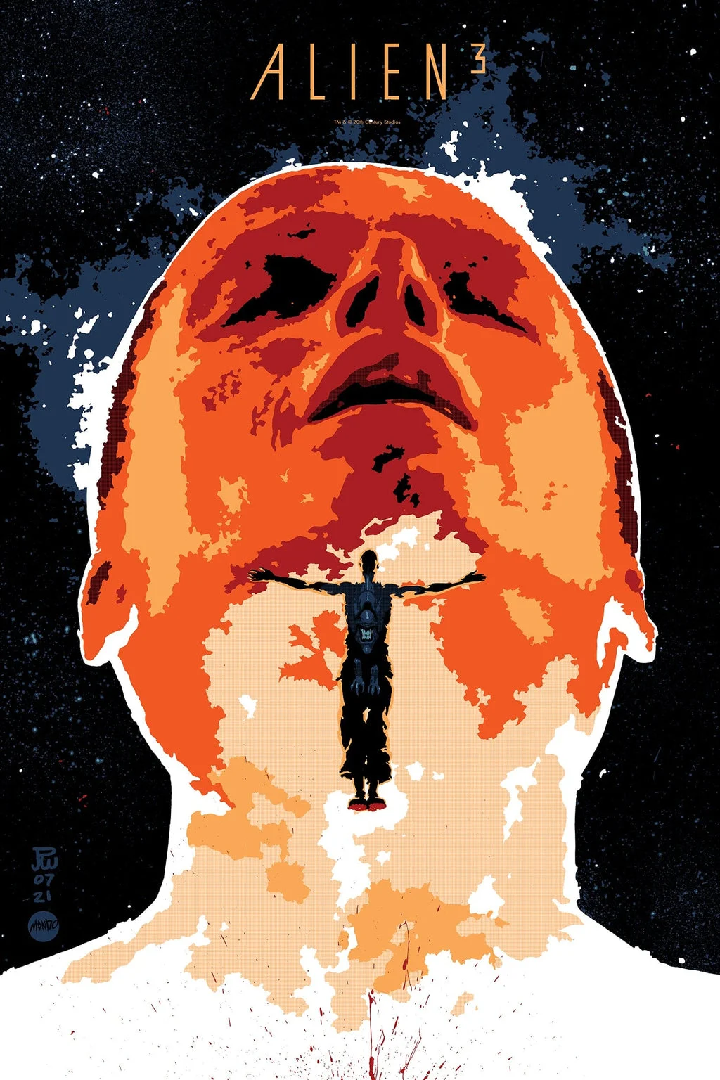 Alien 3 Poster - Ronald Wimberly