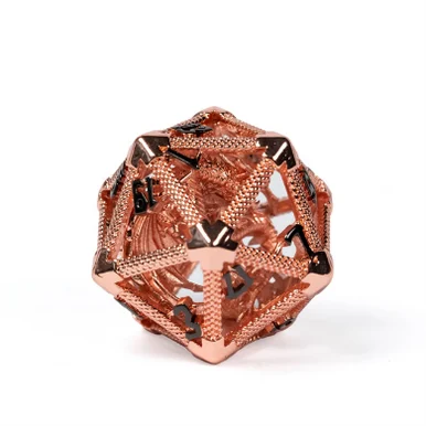 Foam Brain Games 5086 Hollow Dragon Keep D20 - Rose Gold