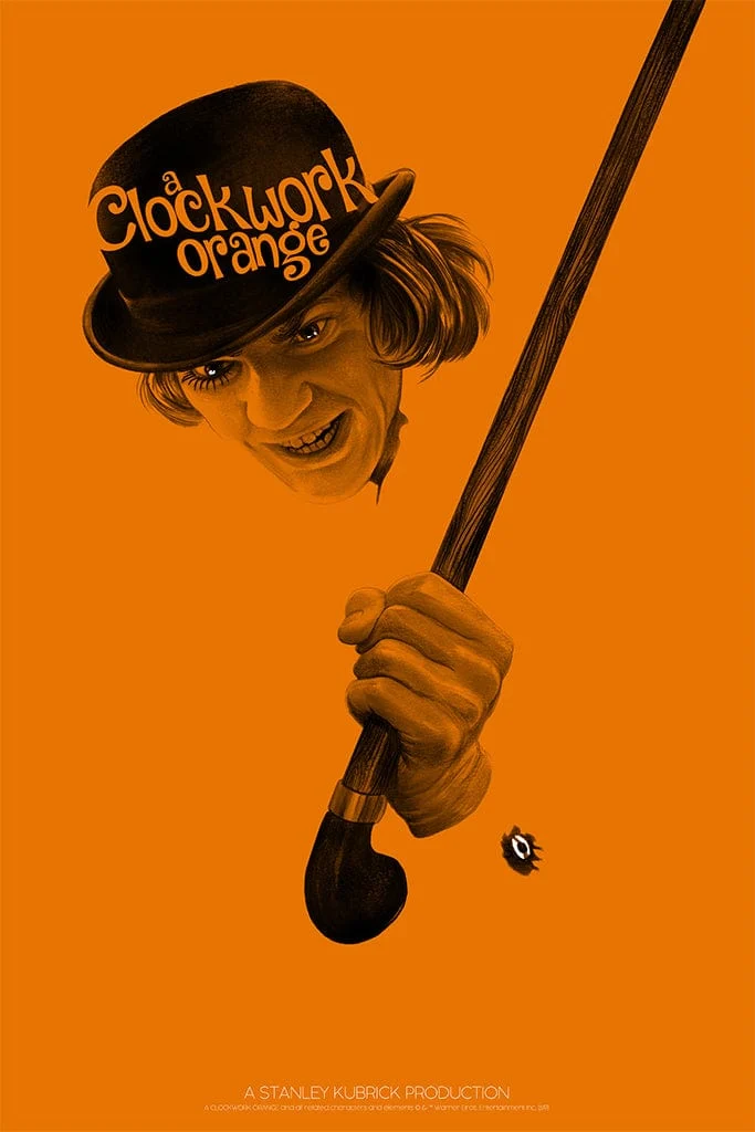 A Clockwork Orange (Variant) Poster - Greg Ruth