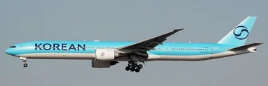 Korean Air Boeing 777-300ER "NC" Reg: HL8008 With Antenna SA4094 Scale 1:400