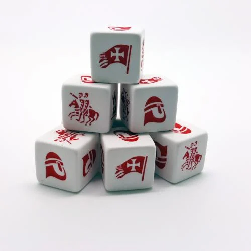 SAGA Age of Crusades Christian Dice Set - Gripping Beast