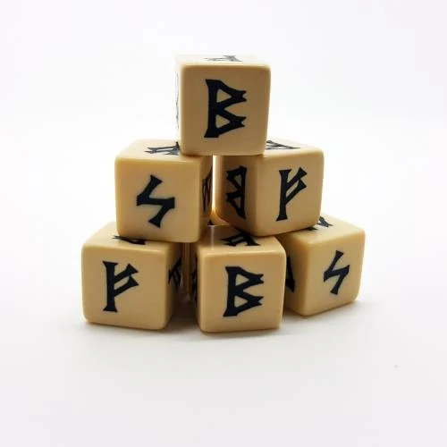 SAGA Age of Vikings Runic, Viking, Jomsviking, Pagan Rus, Norse Gael Dice Set - Gripping Beast