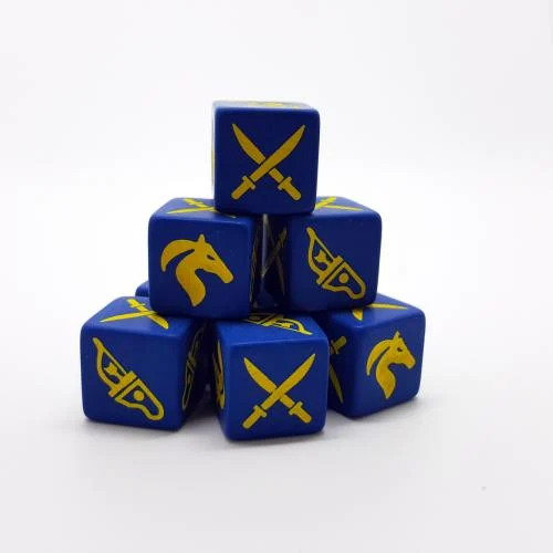 SAGA Age of Crusades Eastern – Huns, Pagan Peoples, Eastern Princes, Mongols Dice Set - Gripping Beast
