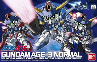Bandai 5063516 #372 SDBB Gundam AGE-3 Model Kit