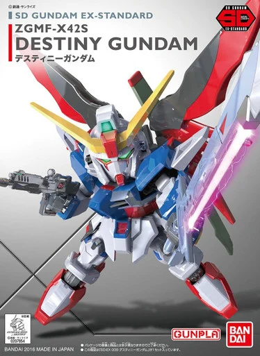 Bandai 5065623 SDEX #09 ZGMF-X42S Destiny Gundam Model Kit