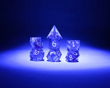 Sirius Dice 0010-03 Cloak and Dagger - Pink Dice Set