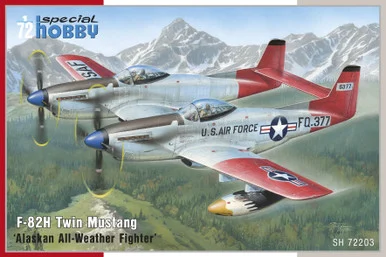 1/72 North-American F-82H Twin Mustang "Alaskan All Weather Fight