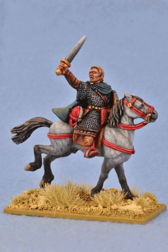 SAGA Age Of Crusades Godfrey of Bouillon, 28 mm Scale Metallic Figure - Gripping Beast