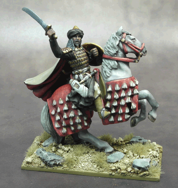 SAGA Age Of Crusades Saladin, Knight of Islam, 28 mm Scale Metallic Figure - Gripping Beast