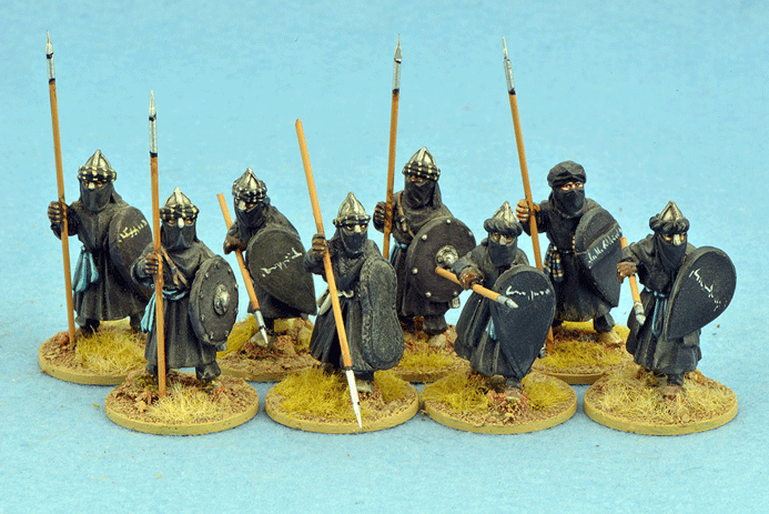 SAGA Age Of Crusades Black Guard, 28 mm Scale Metallic Figures - Gripping Beast