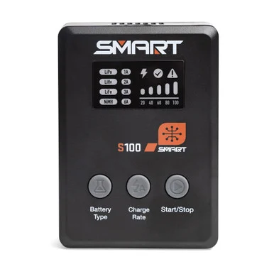 Spektrum SPMX-1034 Smart Powerstage Surface Bundle: 5000mAh 3S 50C LiPo Battery IC5 / 100W S100 Charger