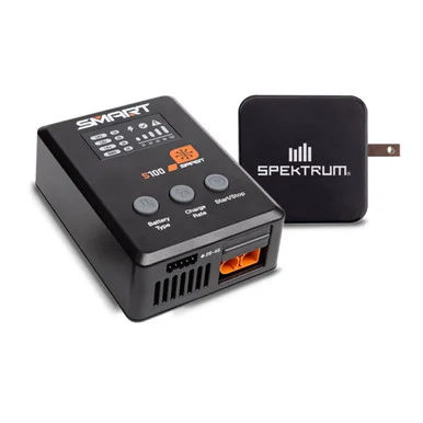 Spektrum SPMXC2090P S100 1x100W USB-C Smart Charger, 65W USB-C GaN Power Supply Combo