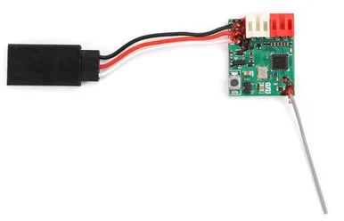 Spektrum SPMXSE2825RX 10A 2-in-1 Brushed ESC/SLT Receiver: Micro-B