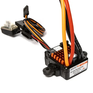Spektrum SPMXSE60 Firma 60A Lite Brushed Smart ESC, 2S-3S: IC3