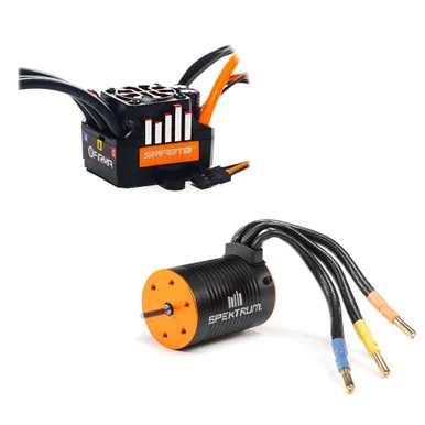 Spektrum SPMXSEMC13 Firma 100A Brushless Smart ESC / 6500Kv Sensorless Motor Combo: No-Prep