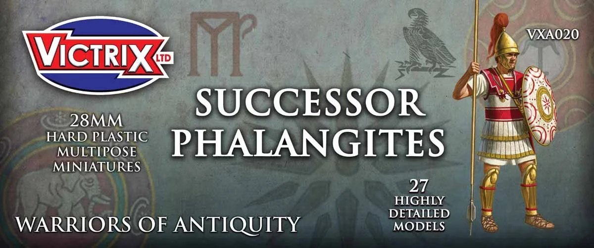 Successor Phalangites, 28 mm Scale Model Plastic Figures - Victrix