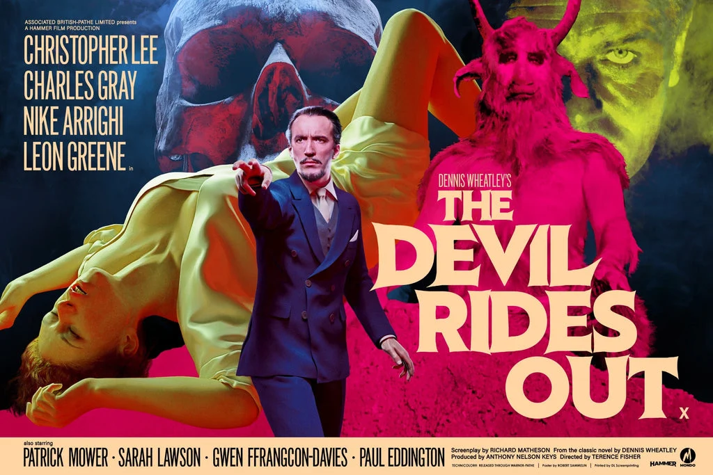 The Devil Rides Out Poster - Robert Sammelin