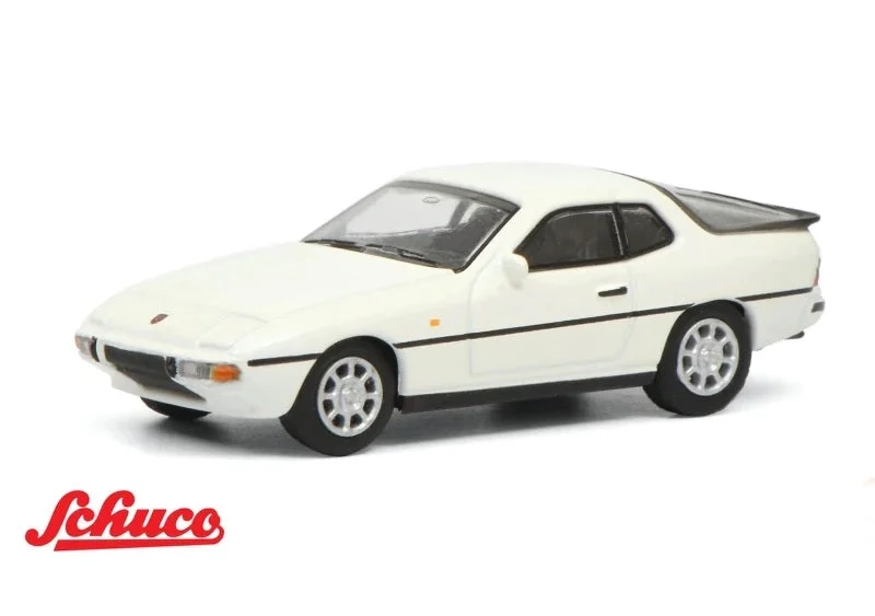 Porsche 924 S (White) 1:87 Diecast Scale Model - Schuco