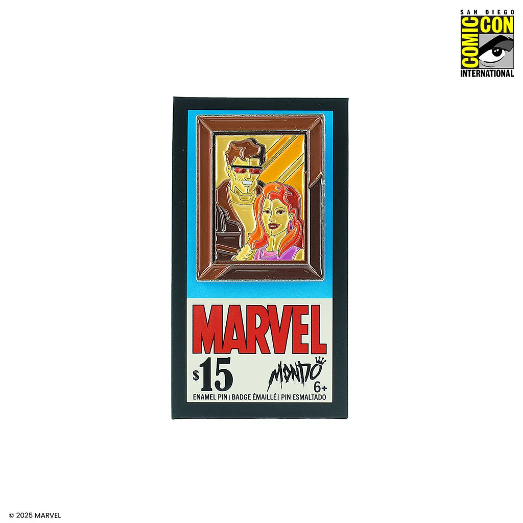 Scott & Jean Picture Enamel Pin - Tom Whalen