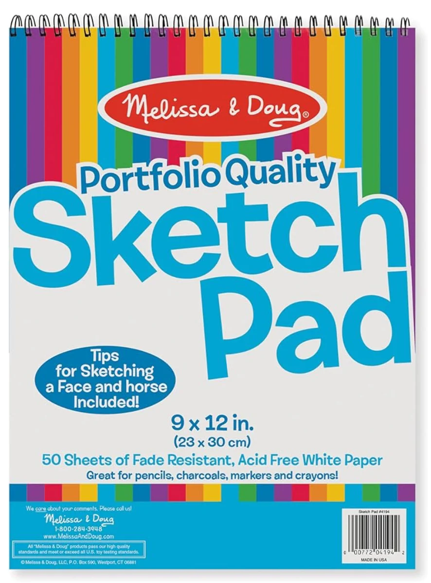 Sketch Pad 9”x 12” - Melissa & Doug, LLC