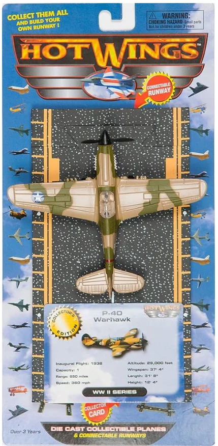 Hot Wings P40 Flying Tigers - Just Think Toys