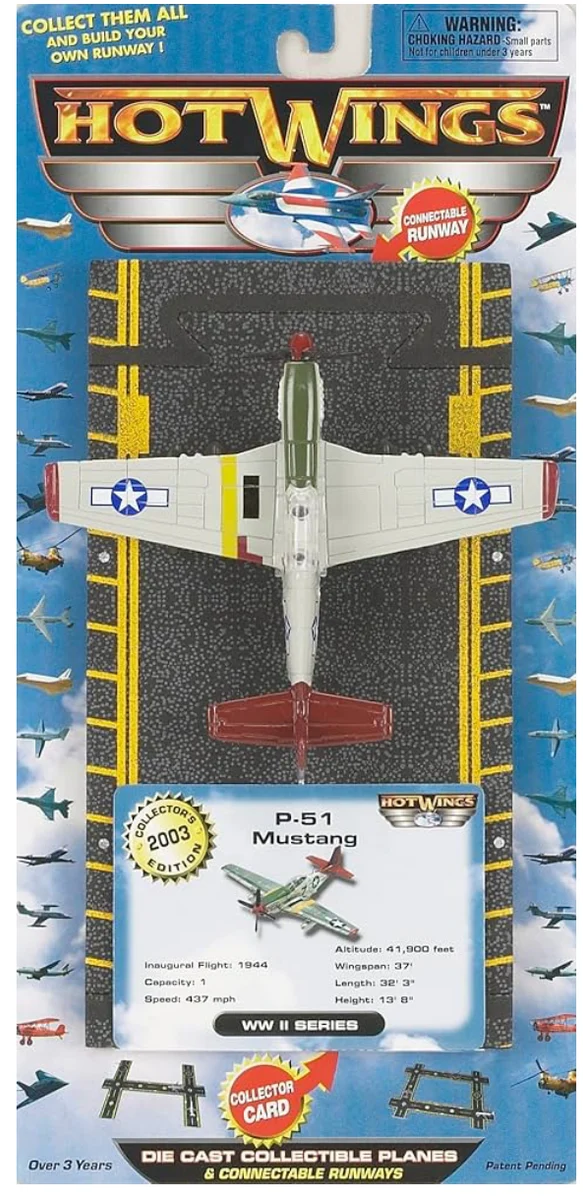 Hot Wings P-51 Mustang Tuskegee