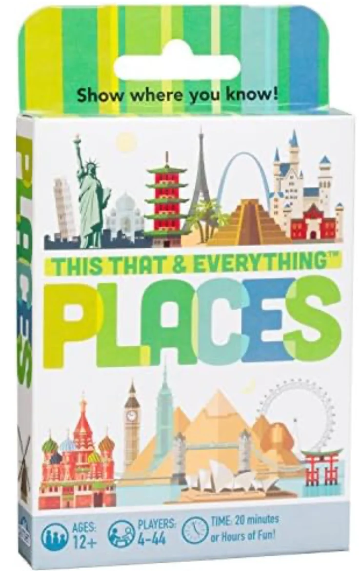 This,That & Everything: Places Card Game - Outset Media