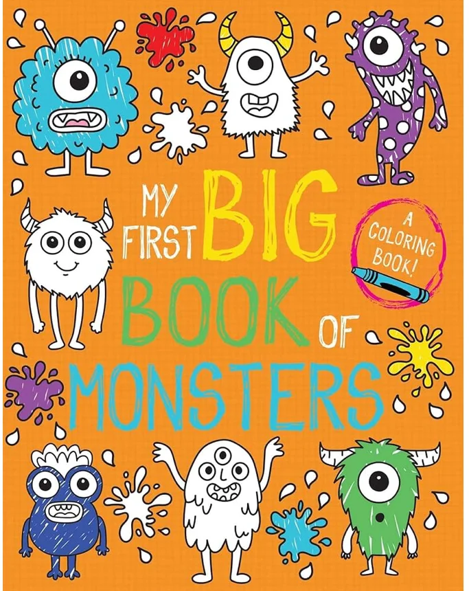 My First Big Book Of Monster - Simon & schuster