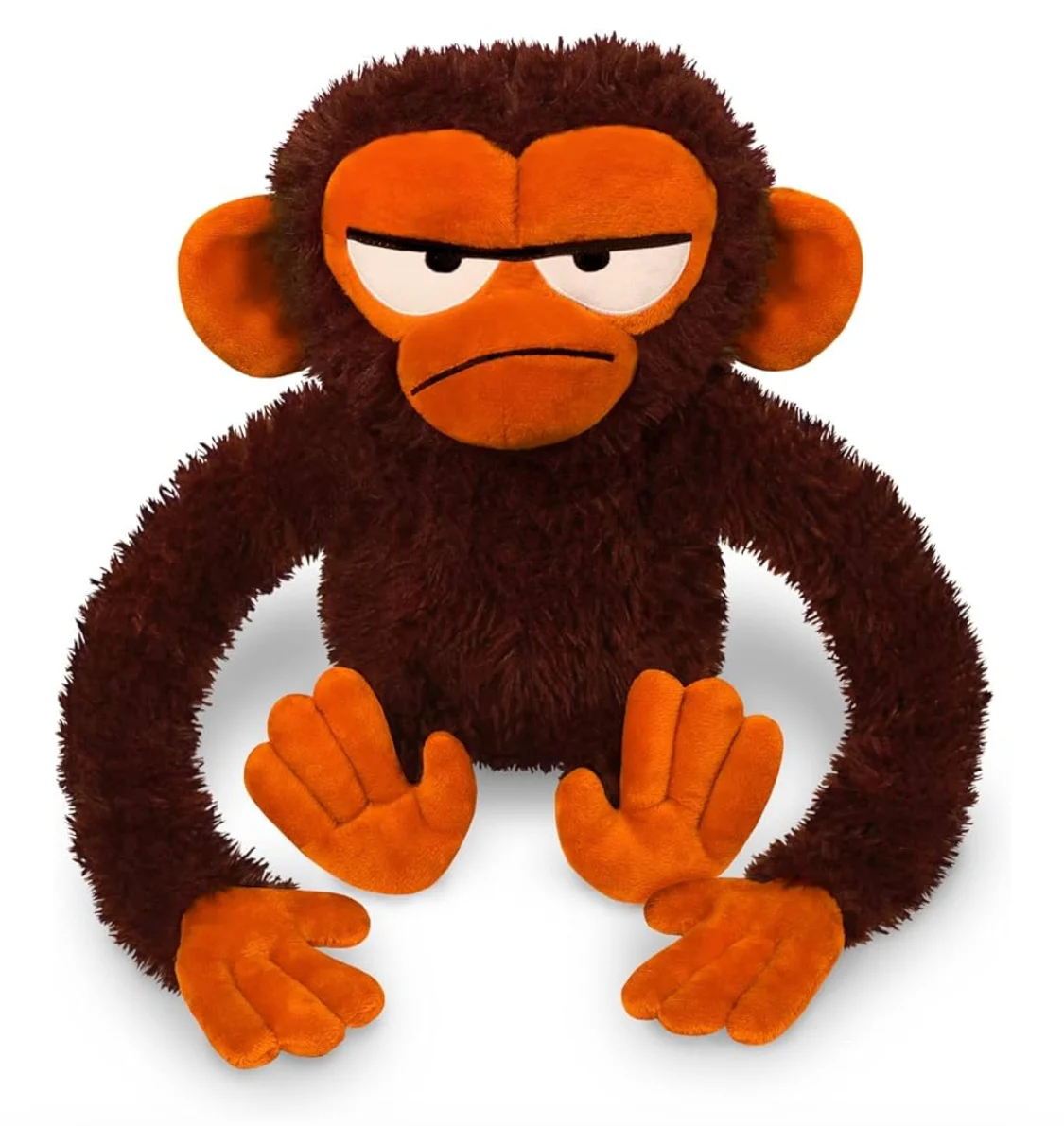 Grumpy Monkey (HC) and Plush Toy - Yottoy Productions, Inc