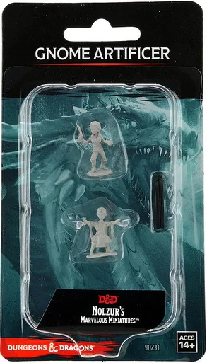 Wizkids 90231 Dungeons & Dragons Nolzur`s Marvelous Unpainted Miniatures: Gnome Artificer Female