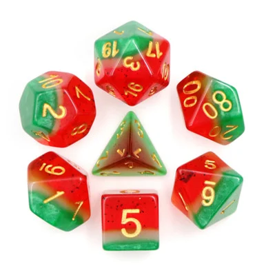 Foam Brain Games 2018 Watermelon RPG Dice Set - FoamBrain