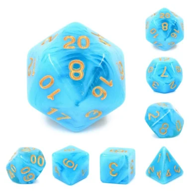 Foam Brain Games 2104 Atlantis RPG Dice Set - FoamBrain