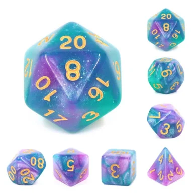 Foam Brain Games 2109 Byzantium RPG Dice Set - FoamBrain