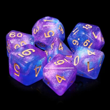 Foam Brain Games 2114 Secret Stars RPG Dice Set - FoamBrain