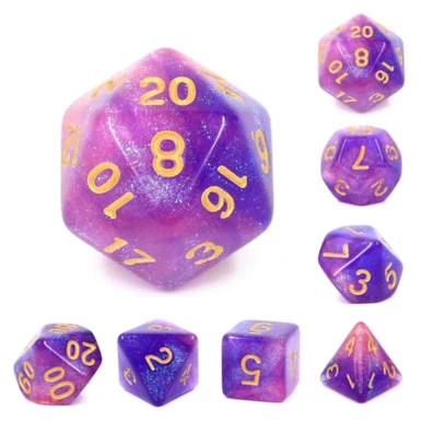 Foam Brain Games 2143 Briar Rose Aurora RPG Dice Set - FoamBrain