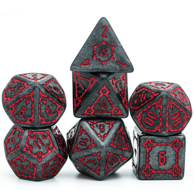 Foam Brain Games 1176 Huge Black Castle Dice Set 25mm - FoamBrain